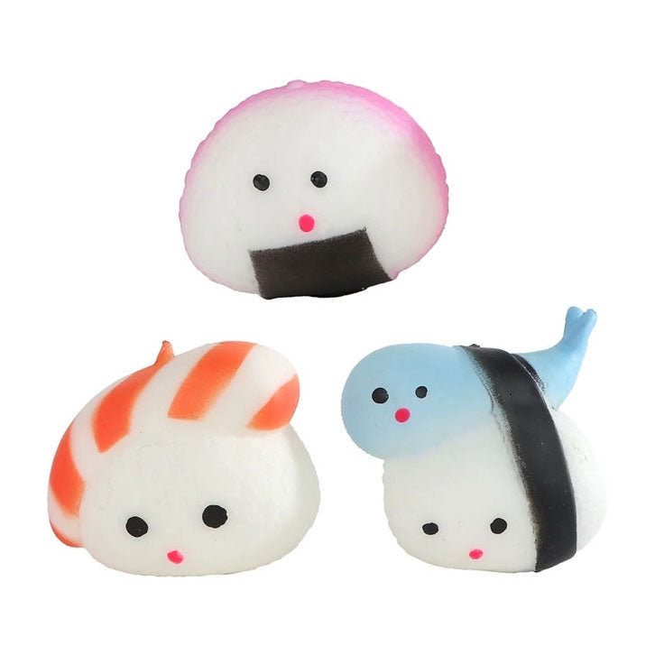 Sushi spongieux Kawaii, 3 pièces