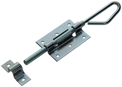 Mack 1069115 - loquet à baïonnette bleu galvanisé 20 cm | 5 pièces
