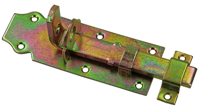 Mack 1069124 - glissière pour cadenas galvanisé jaune clair 120 mm | 5 pièces