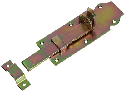 Mack 1069125 - glissière pour cadenas galvanisé jaune clair 140 mm | 5 pièces