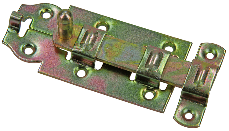 Mack 1069126 - bouton rond à galet plaqué jaune 100 mm | 5 pièces
