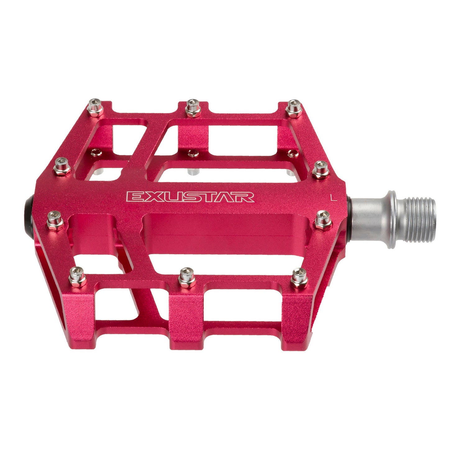 Pédales à plateforme BMX Enduro 9 16 pouces rose foncé par set