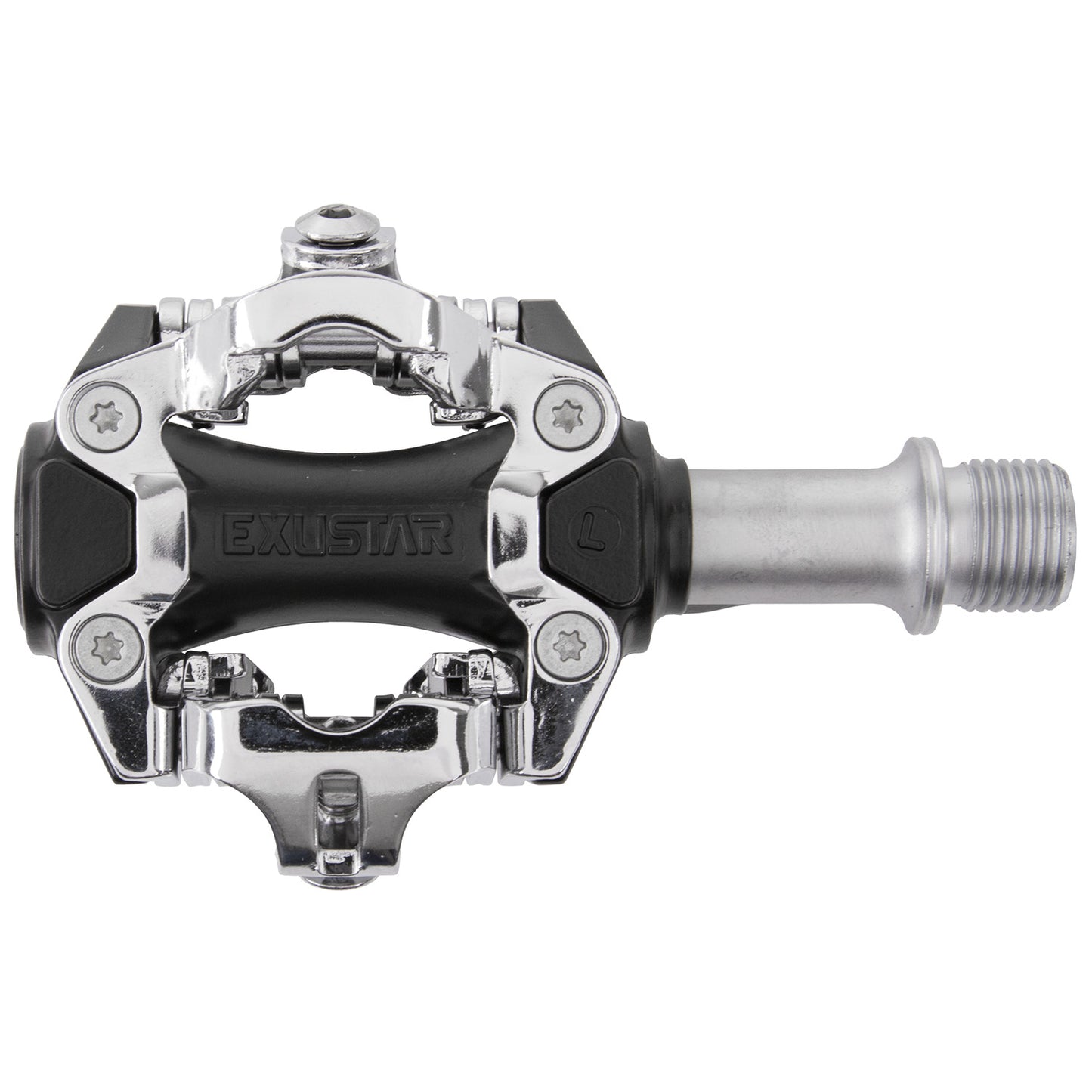 Pédales e-pm211 (SPD) Alu Black