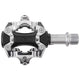 Pédales e-pm211 (SPD) Alu Black