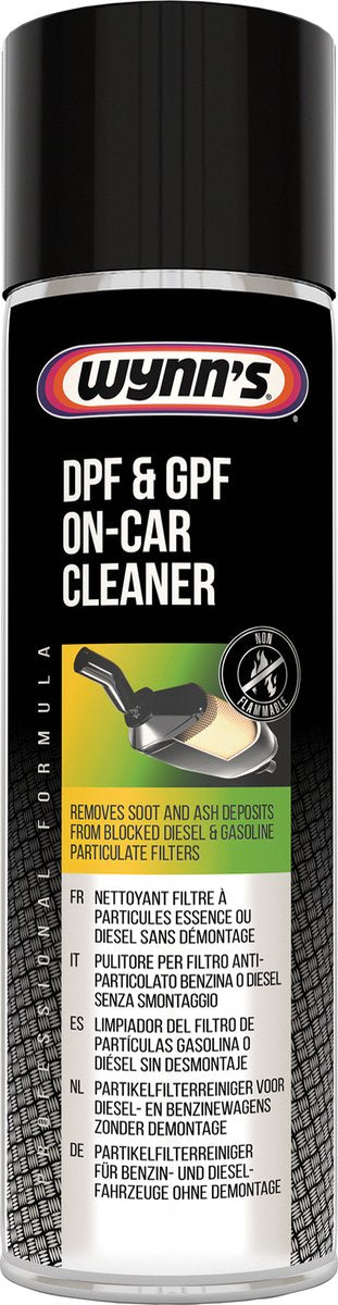 Wynn's nettoyant pour filtre à particules dpf gpf sur voiture 500ml