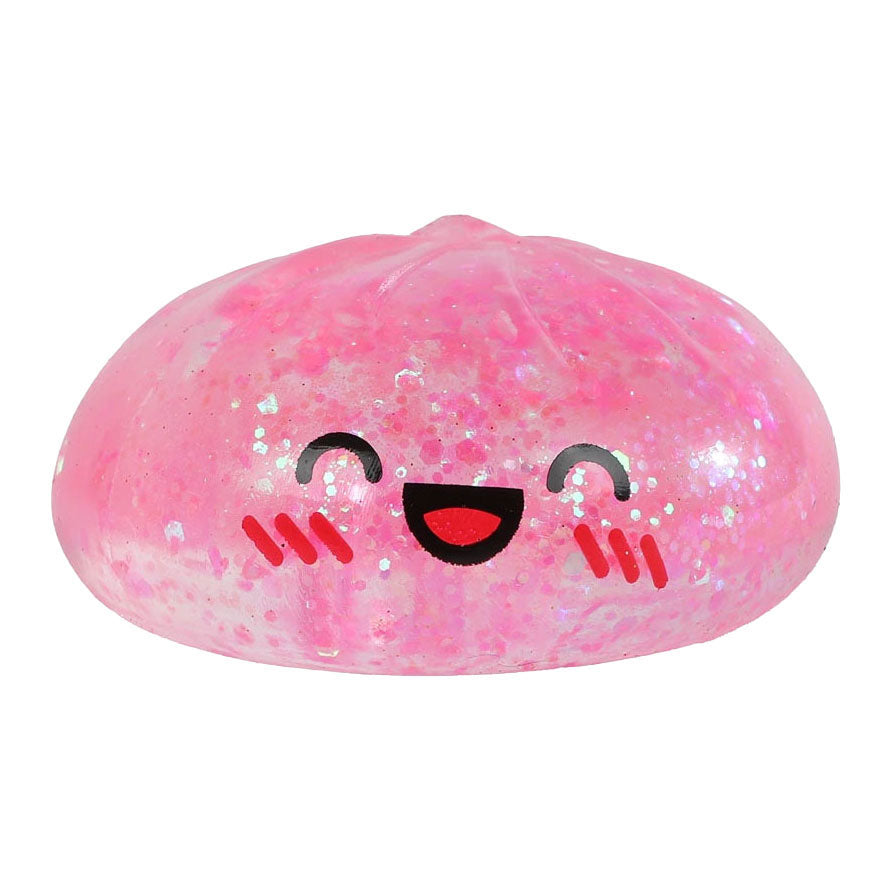 Dumpling de sucre fidget Kawaii dans un panier vapeur - 9 cm