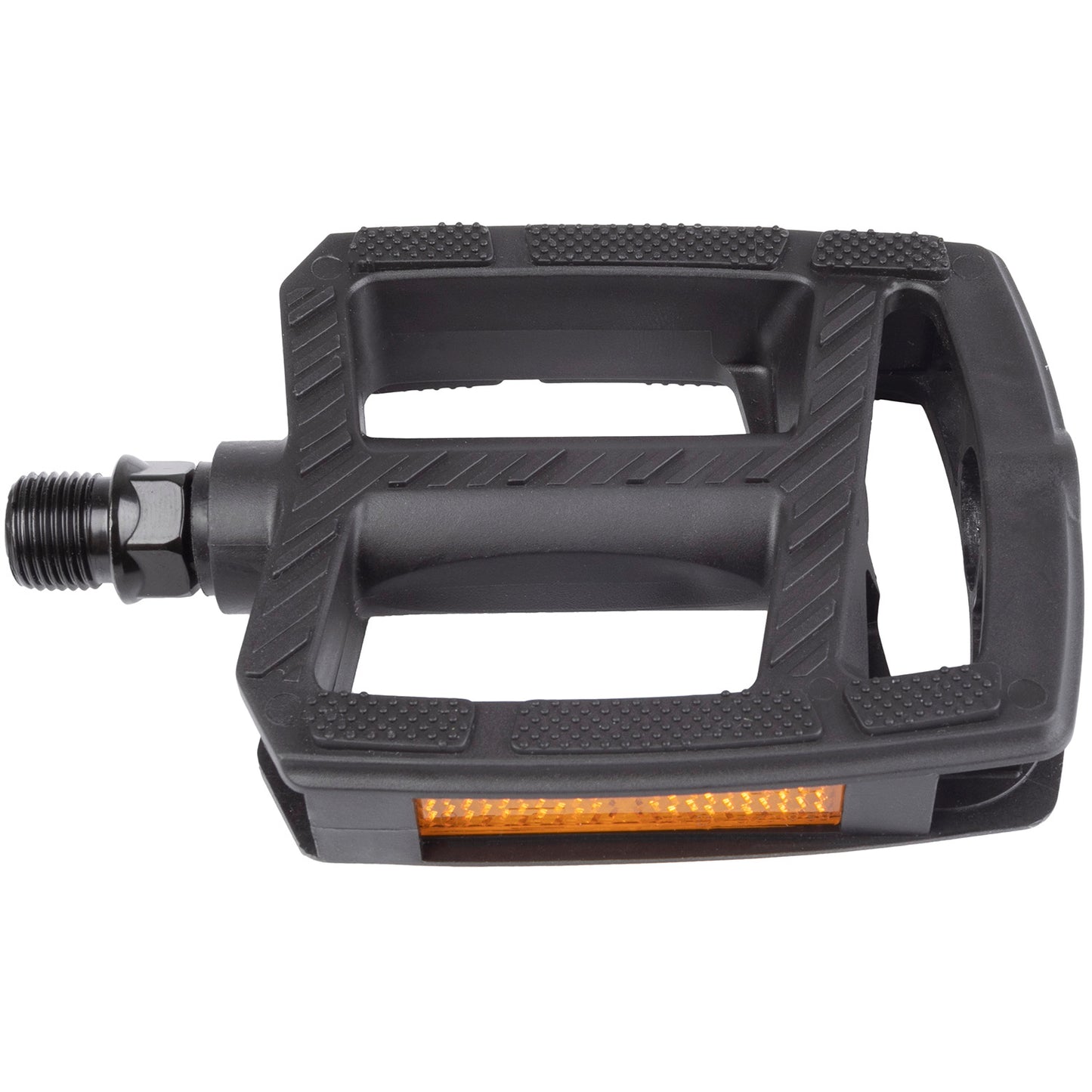 M-wave plate-forme pédales stables à plat 84 x 93 mm noir