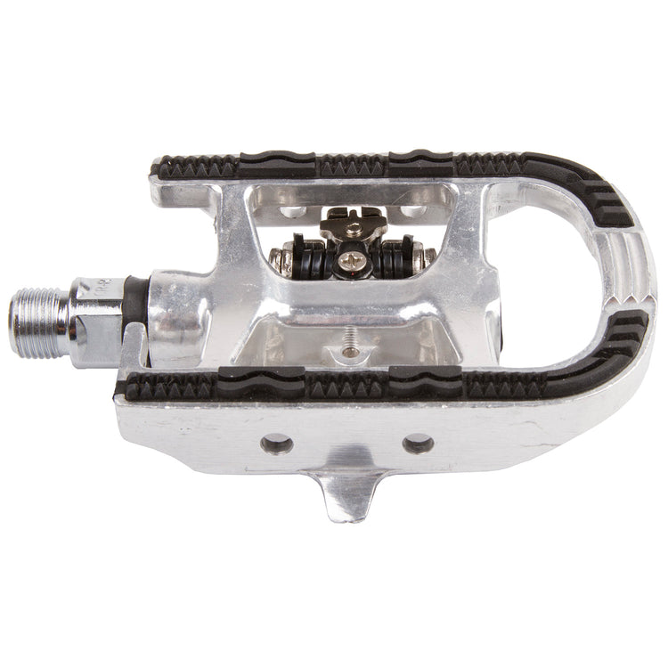 M-wave combinaison pédales SPD Silver Set