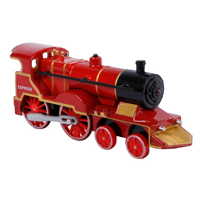 Locomotive moulée à 2 jeux avec lumière et son, 14 cm
