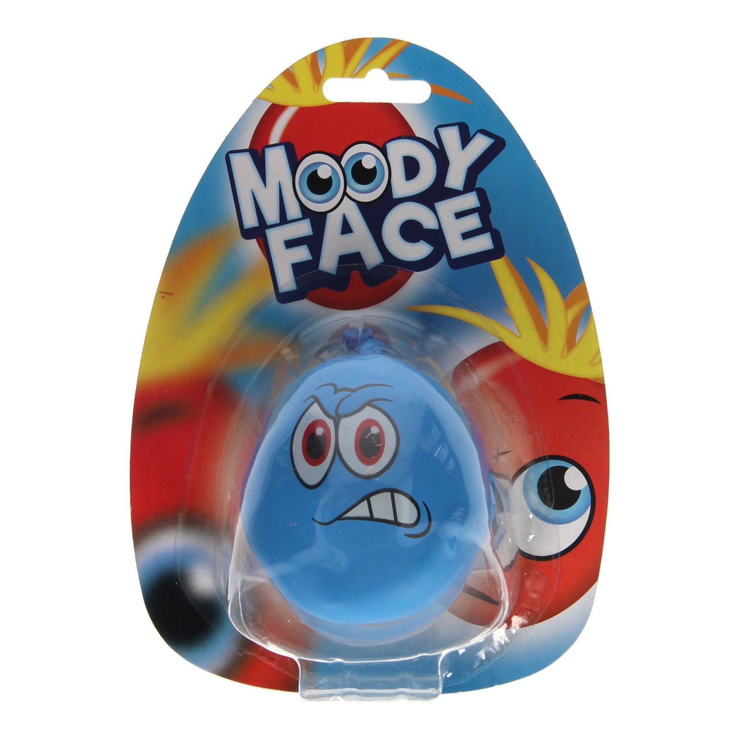tête de pétrissage au visage idiot