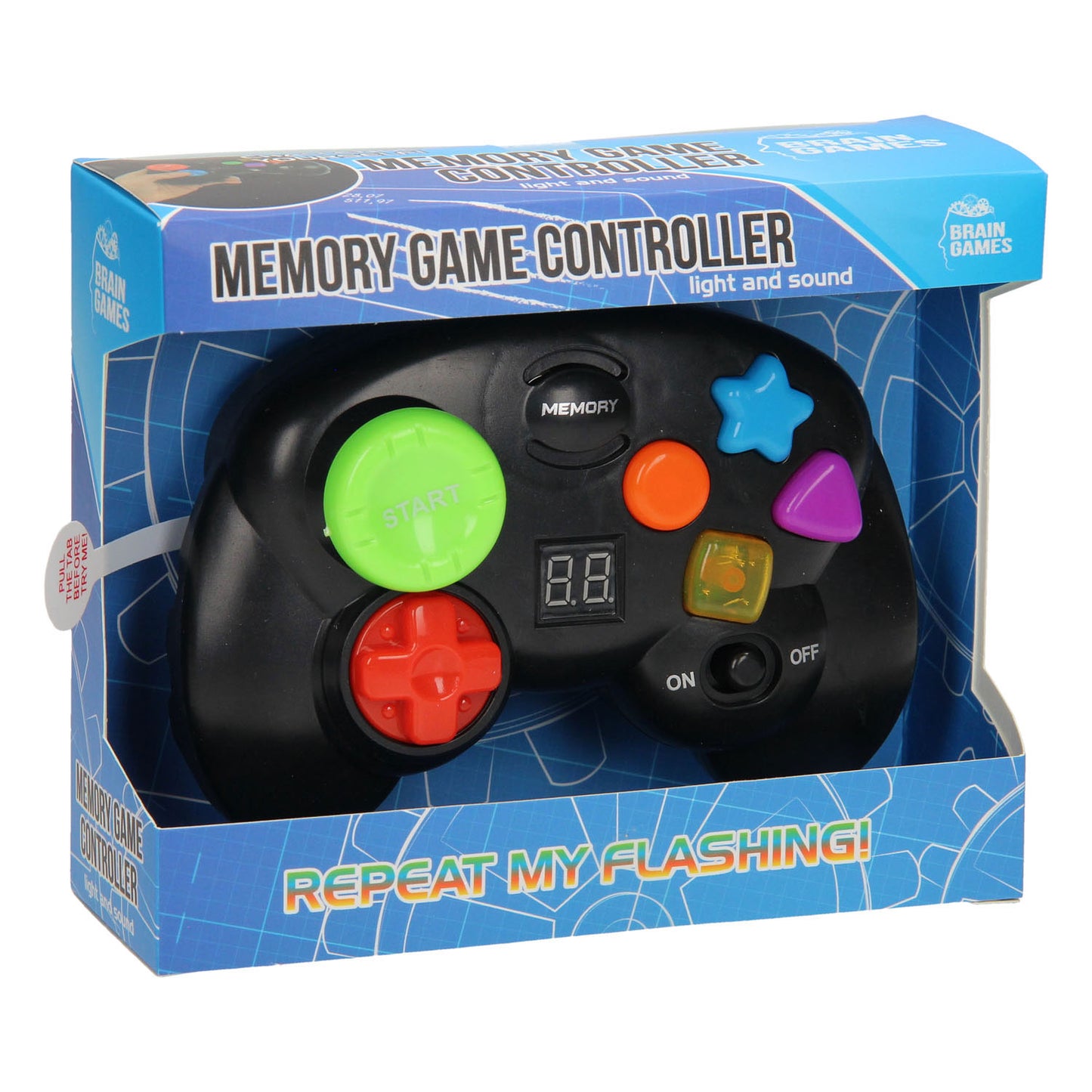 Brain Games Game Controller Memo avec lumière et son