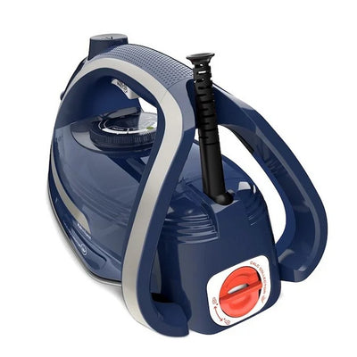 Tefal fv6830 ultragliss anti-calc plus fer à vapeur bleu argent