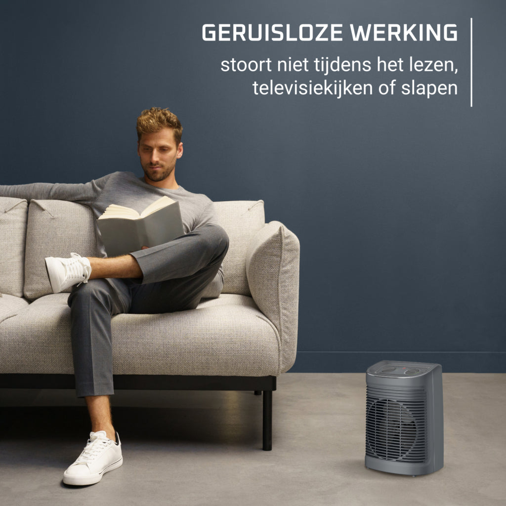 Rowenta Rowenta SO6511 Fan chauffage 2200W Gray