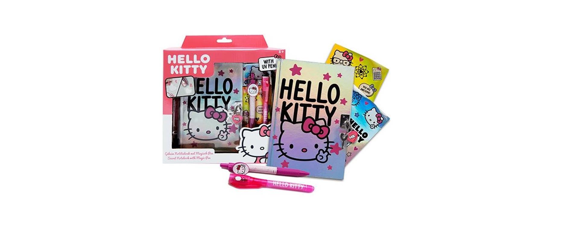 Toi-toys journal hello kitty + stylo magique