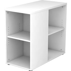Bureau caisson haut à tiroirs Bach blanc 40 x 80 x 72 cm