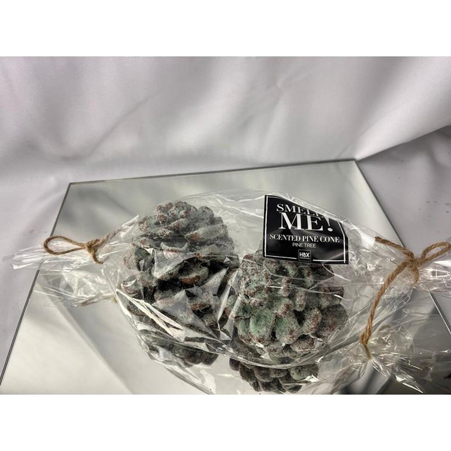 HBx parfum naturel vivant pommes de pin pin 2 pièces