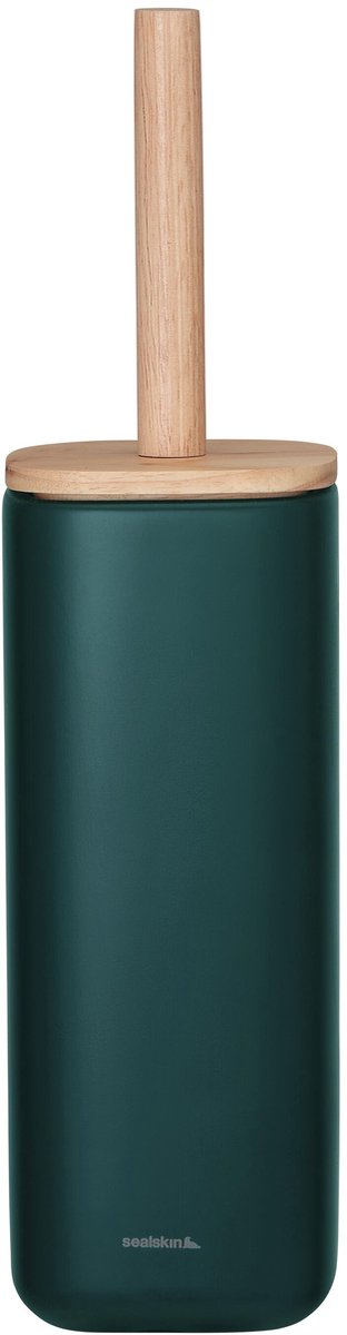 Sealskin mind - brosse WC - brosse WC avec support - autoportante - FSC - aspect bois vert foncé