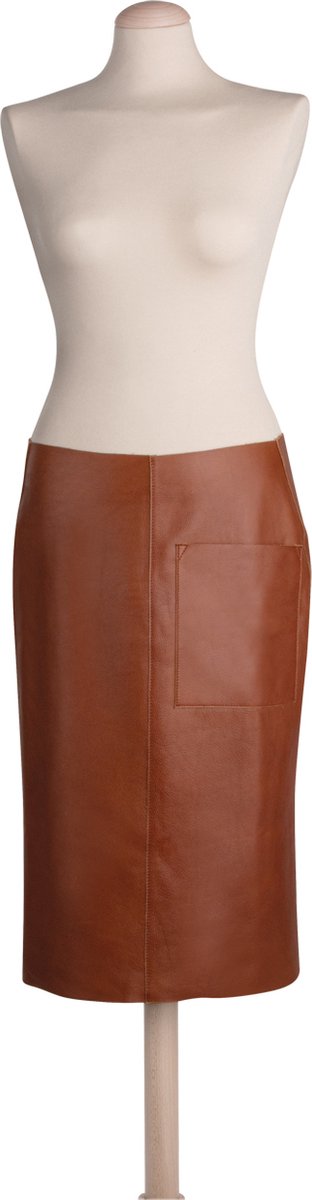 Boretti - Tablier femme Anna - cuir - taille L XL - 100% cuir italien