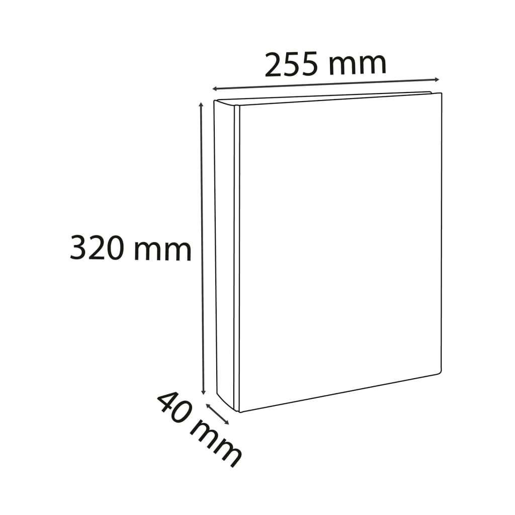 EXACOMPTA EXACOMPTA RING BANDES 10 ST avec 2 anneaux A4 25 mm