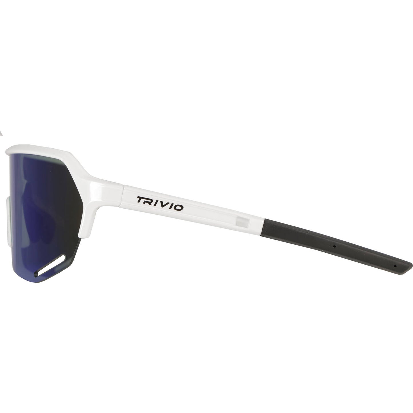 Trivio - lunettes de cyclisme hyperion blanc revo vert avec lentille extra transparente