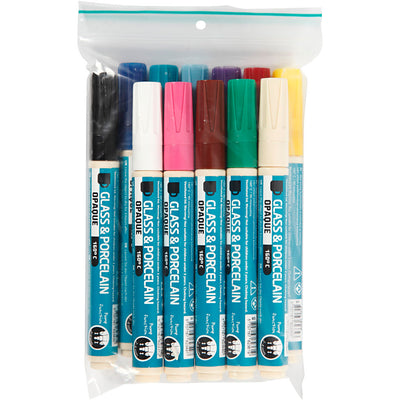 Creativ Company Glasen Porcelain States Color Covering, 12st.