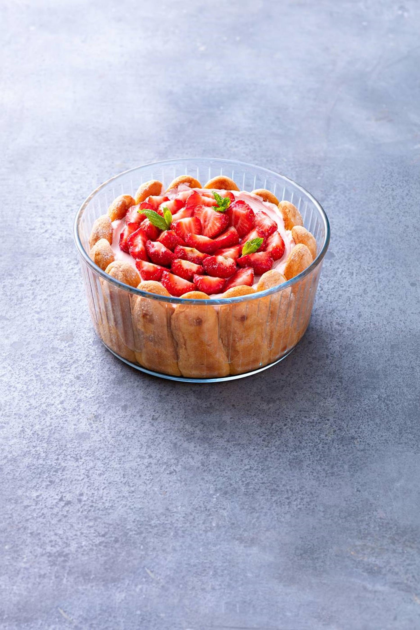 Verre forme soufflé Pyrex 21cm