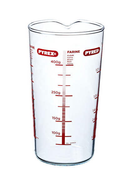 Verre doseur Pyrex classique 0,5l verre