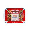 Plat à four en Pyrex 34x23cm verre 2,6l