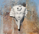 Powertex • Toutankhamon égyptien demi 12cm - afbeelding 1