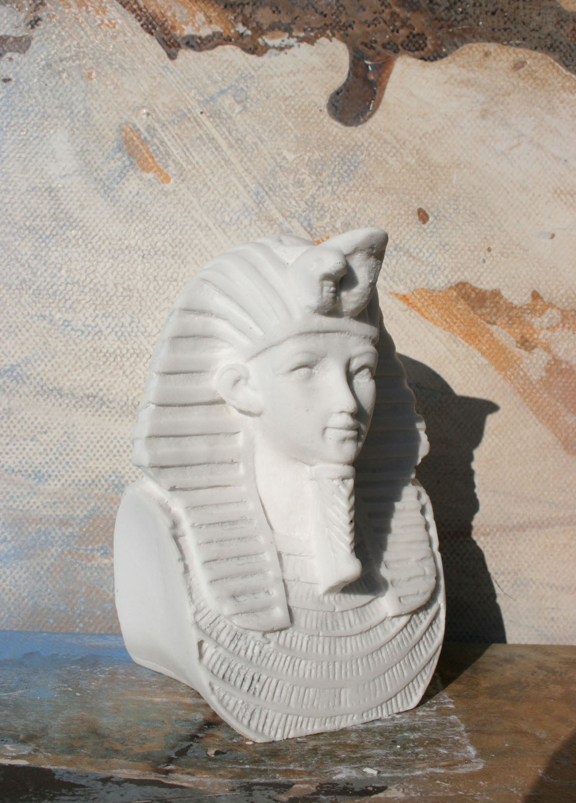 Powertex • Toutankhamon égyptien petit 9cm