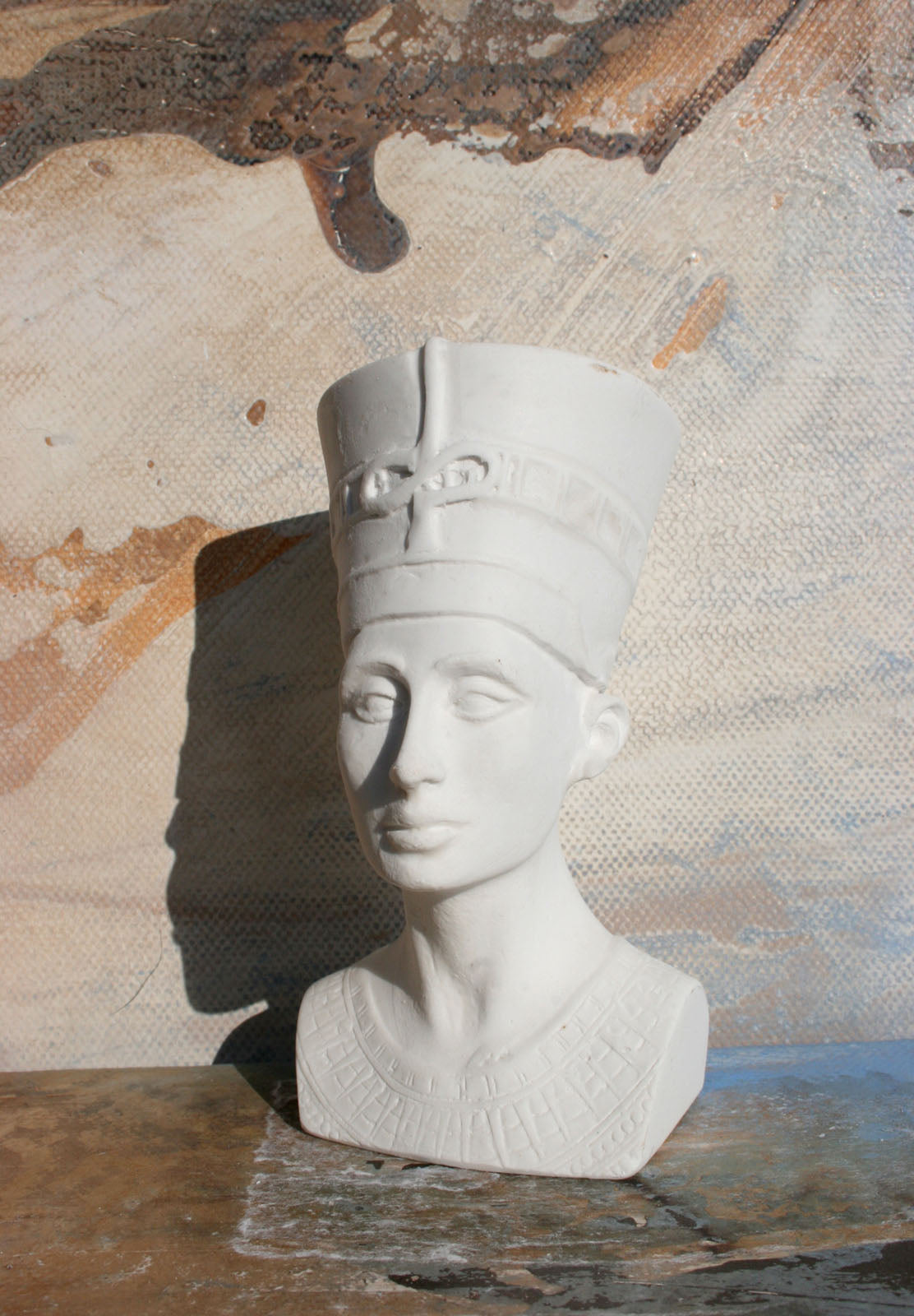 Powertex • Cléopâtre égyptienne 10 cm