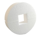 Powertex • cercle en polystyrène 17,5x4cm - afbeelding 1