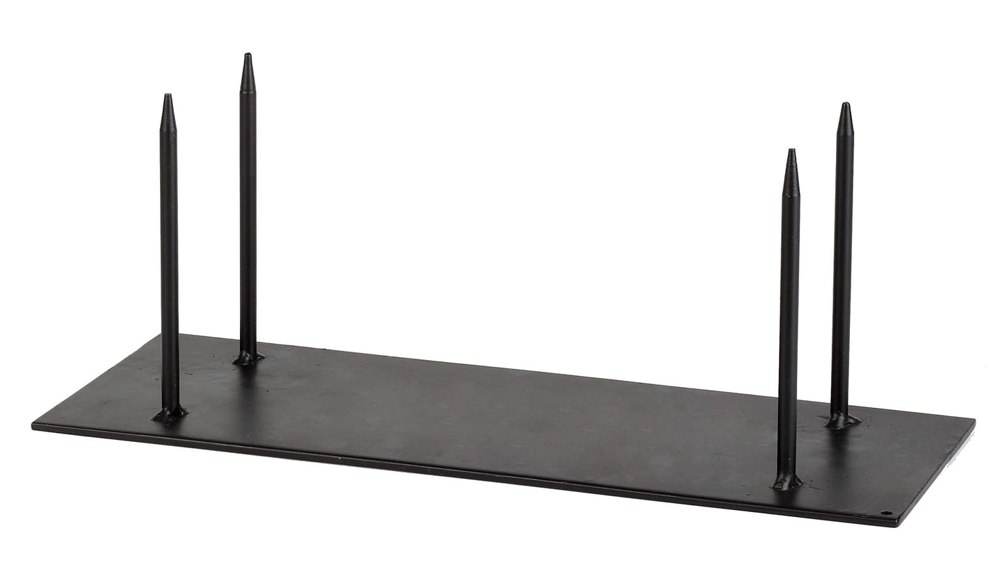 Vaessen creative • épingle standard en métal 35x13cm 4pcs 13cm laqué noir