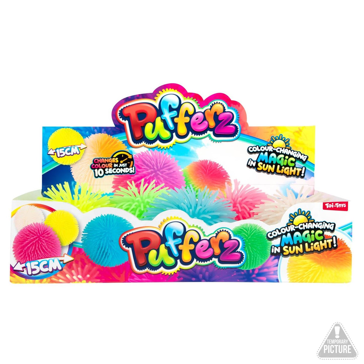 Toi-toys pufferz changement de couleur 12cm