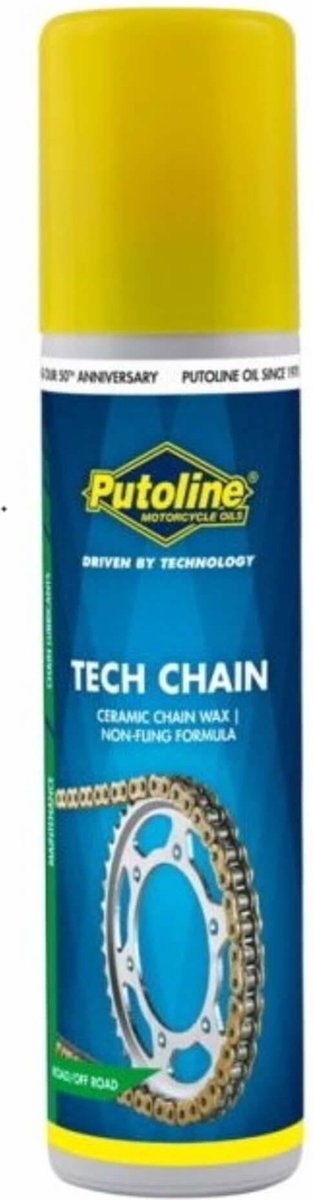 Spray pour chaîne Putoline - protection contre l'usure contre la corrosion - hydrofuge - antifongique - 75 ml