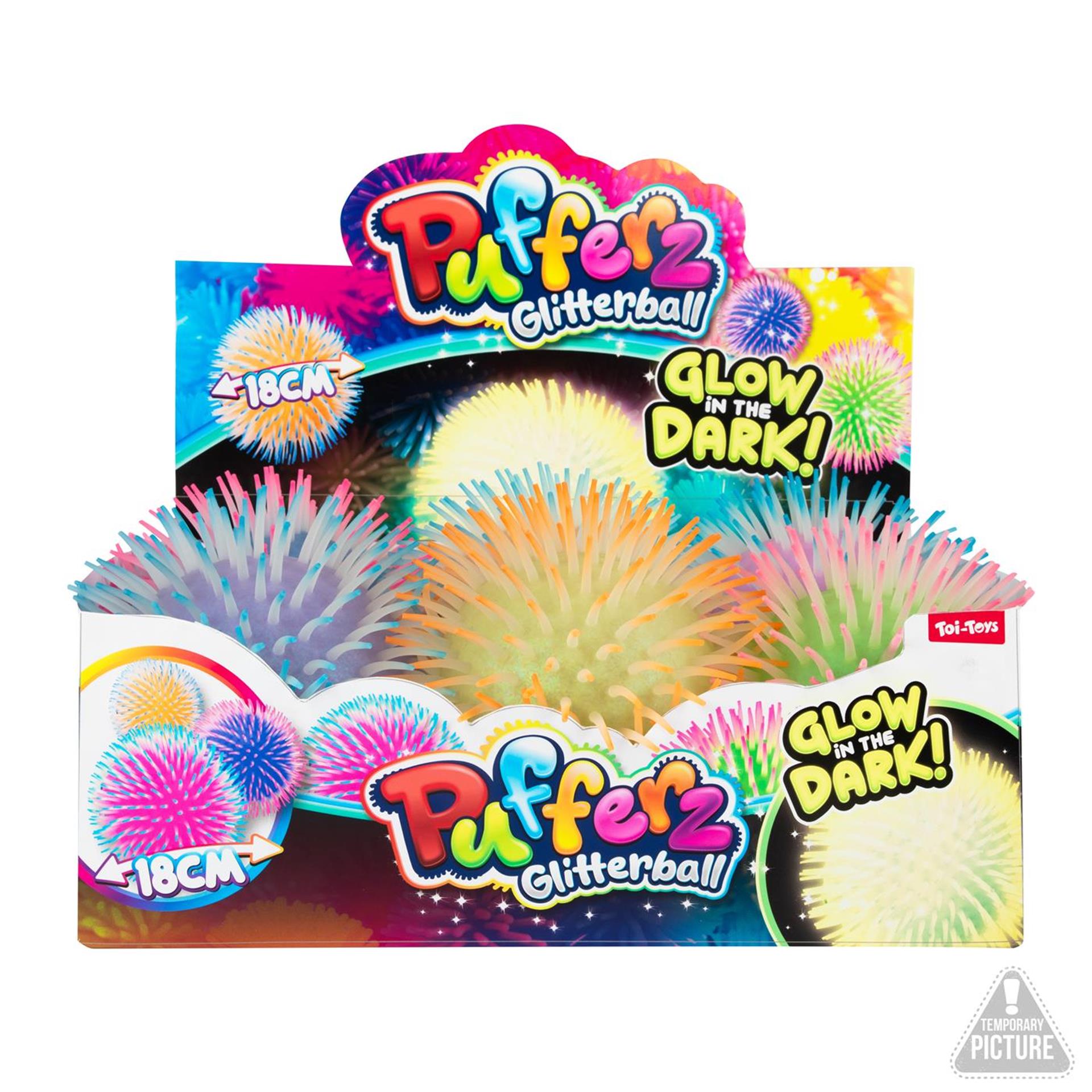 Toi-toys pufferz brille dans le noir 16cm