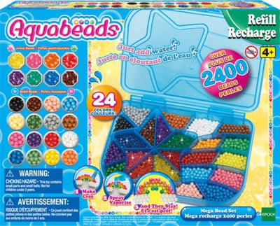 Brand Unit Aquabeads Recharge dans la valise Mega Pearl Package