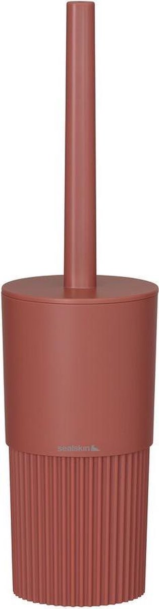 Sealskin brave - brosse de toilette avec support autoportant - rose foncé