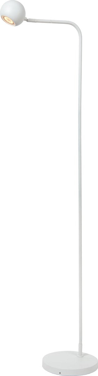 Lucide comet - lampadaire rechargeable - batterie rechargeable - LED 3 stepdim - 1x3w 2700k - blanc