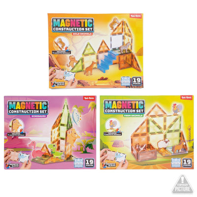 Toi-toys panneaux magnétiques avec animaux 19 pièces