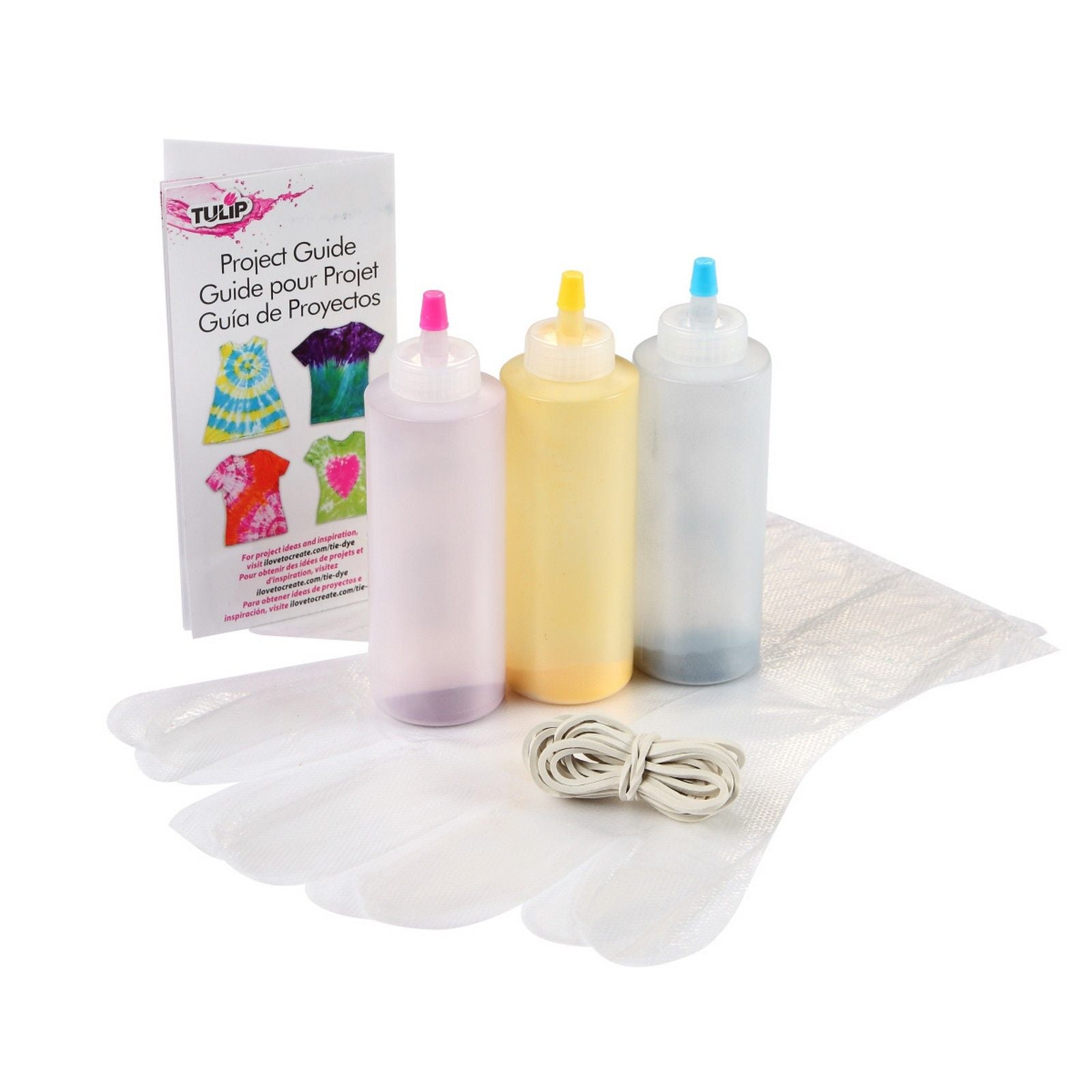 Tulipe tie-dye tulipe one-step • kit tie-dye 3 couleurs classique