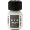 Creativ Company Verre Couleur transparente peinture blanche, 30 ml