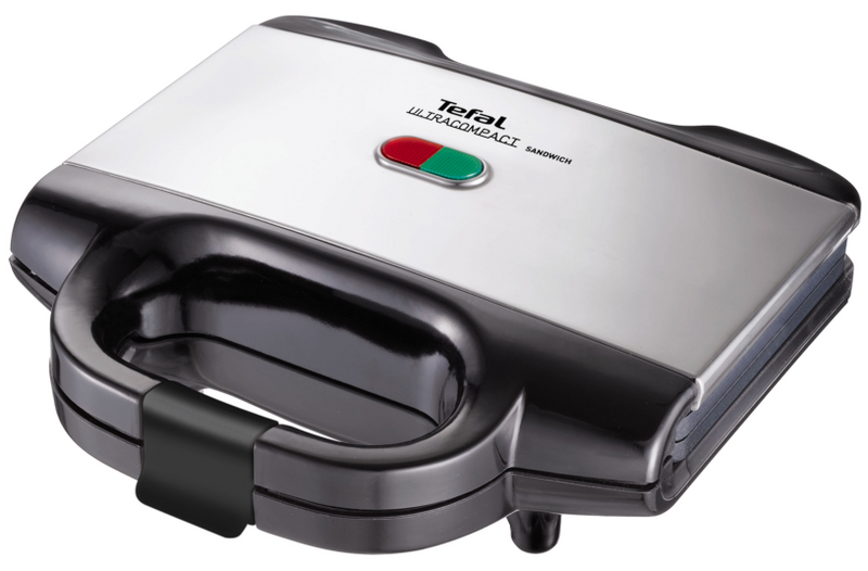 Machine à sandwich Tefal ultra-compacte en inox