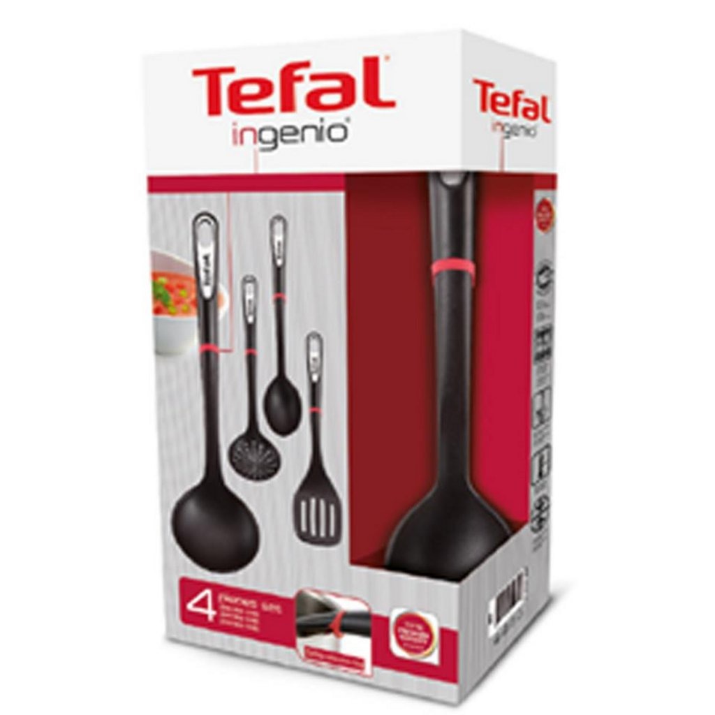 Ustensiles de cuisine Tefal Tefal K206S4 Ensemble d'ustensiles de cuisine Ingenio de 4