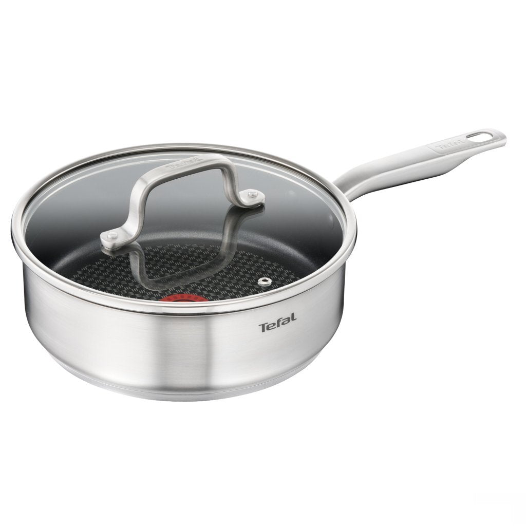 Équipement de cuisson tefal tefal virtuose spanpan 24 cm en acier inoxydable