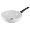 Ustensiles de cuisine tefal Tefal Céramique Contrôle Wok 28 cm blanc
