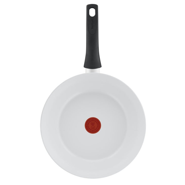 Ustensiles de cuisine tefal Tefal Céramique Contrôle Wok 28 cm blanc