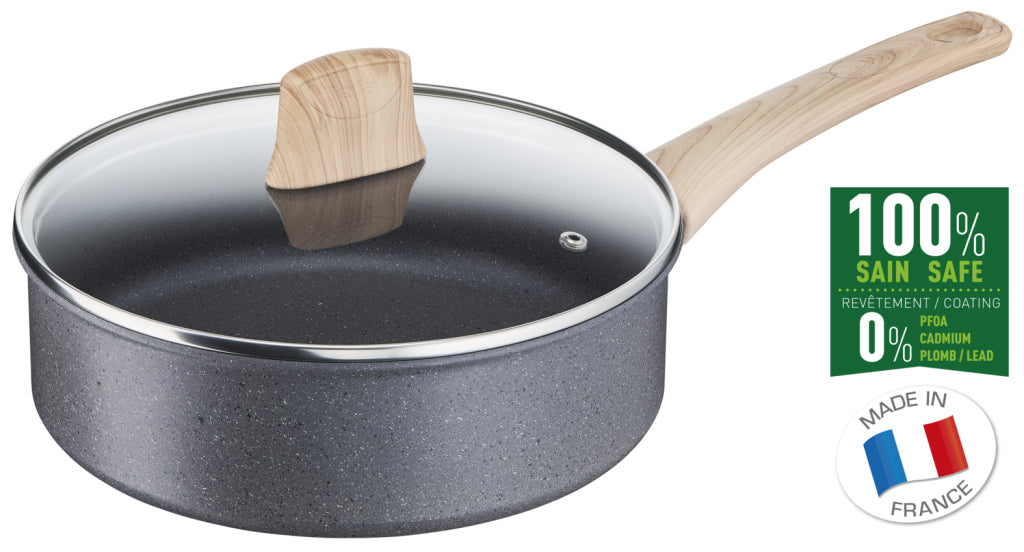 Ustensiles de cuisine tefal Tefal Natural Span Oslash; 24 cm avec couvercle