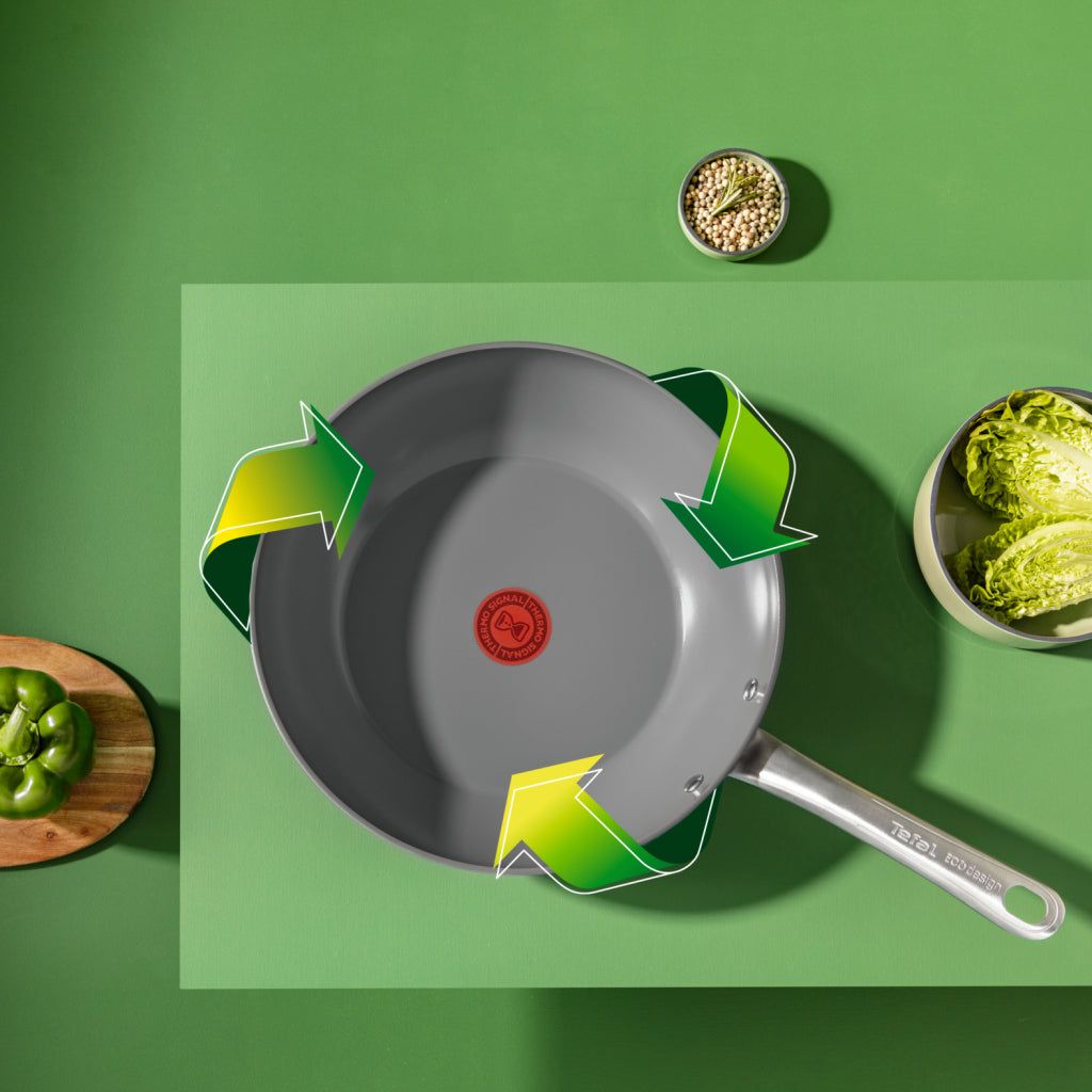 Tefal Tefal C42419 Renew + Ceramic Wok Pan 28 cm