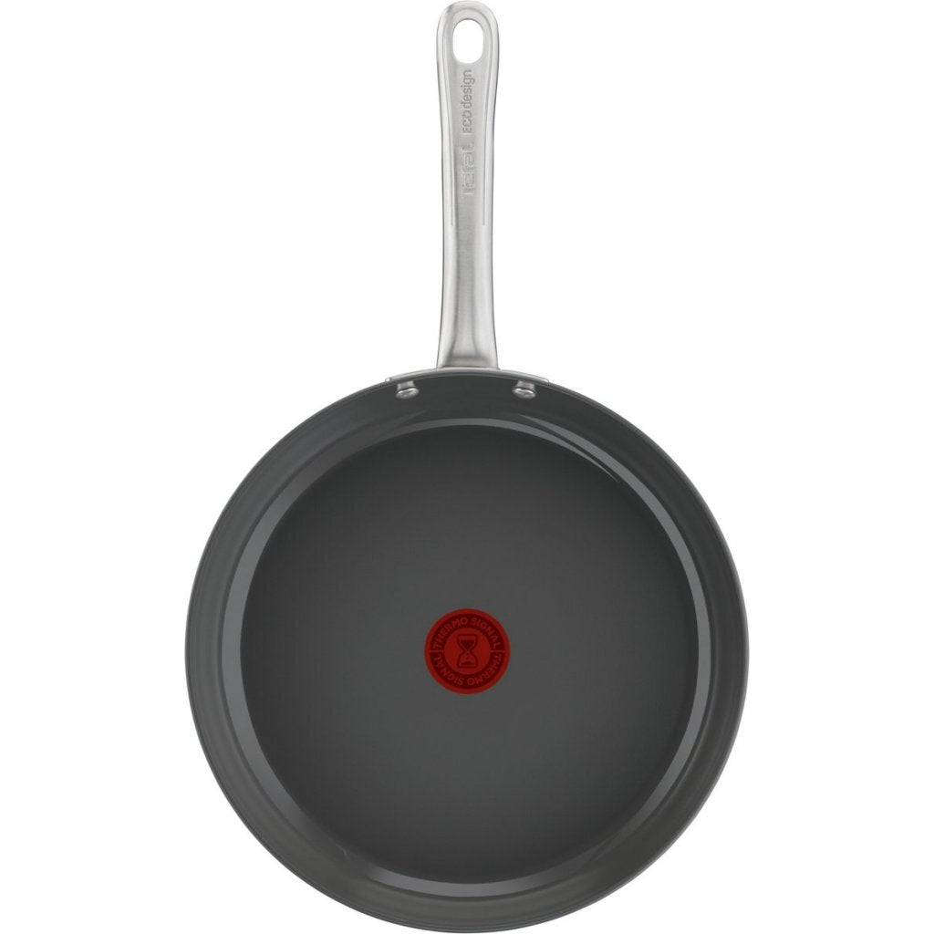 Tefal C42406 Renew + Ceramic Frying Pan 28 cm Gray